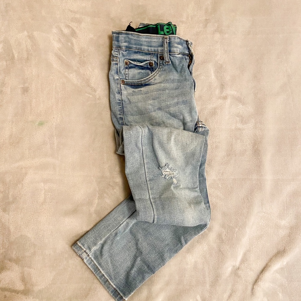 Levi’s 511 Slim Distressed Denim Jeans